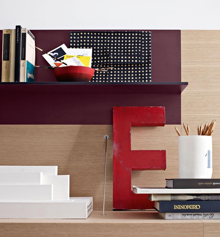 Sectional TV wall system | Pab by B&B Italia