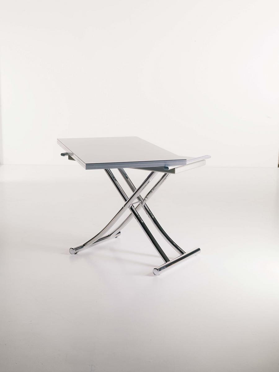 Height-adjustable rectangular coffee table | Mondial Cr by Ozzio Italia