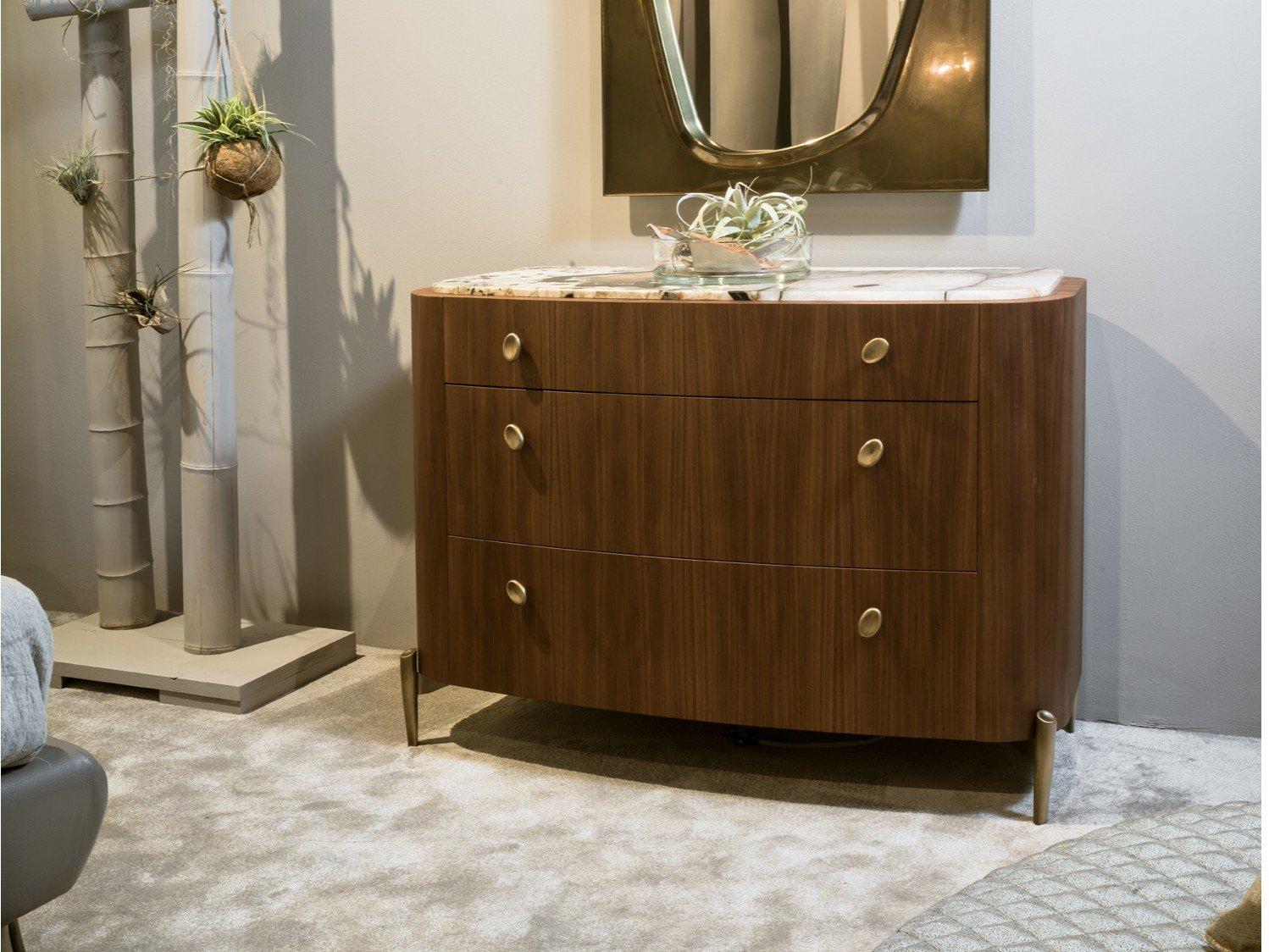 Walnut chest of drawers | Lapeto by Ezio Bellotti