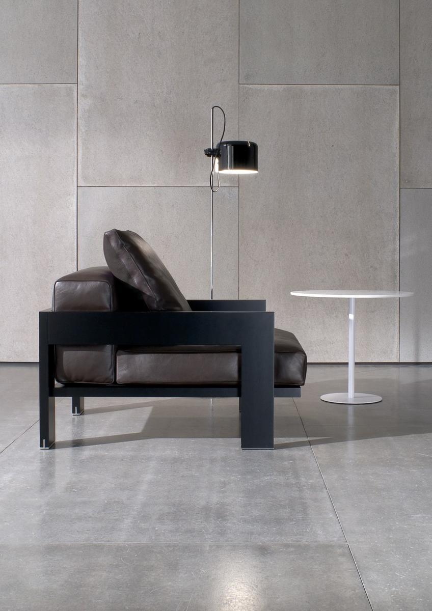 Armchair | Alison Black Lac. Armchair by Minotti