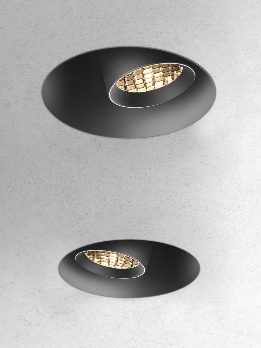 LED adjustable recessed spotlight | Tiny Adjustable Ghost by Olev