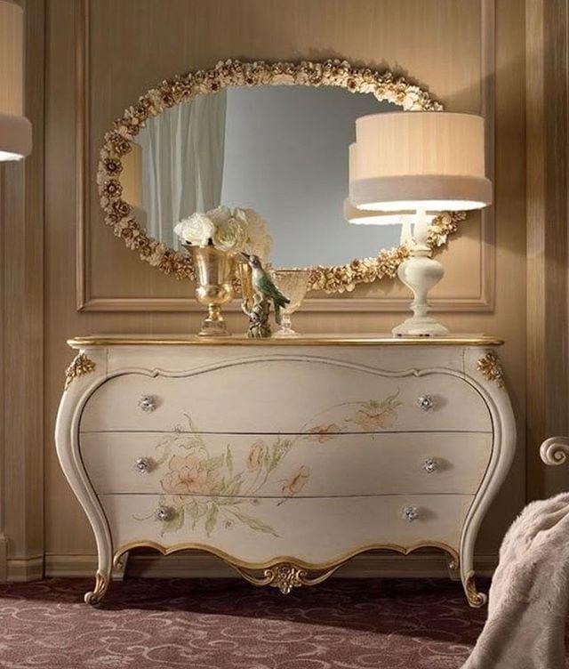 Solid wood bedroom set in a classic style | Romantica by Signorini Coco