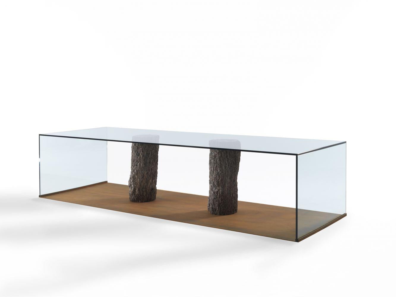 Rectangular veneer table | Laguna by Riva 1920
