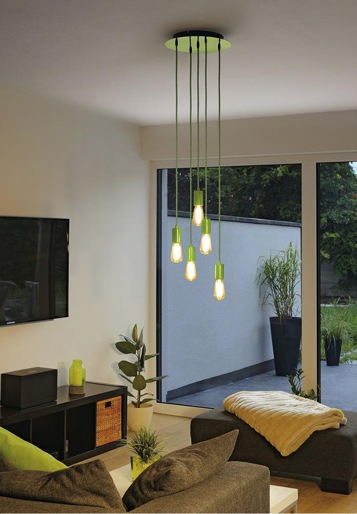 Aluminium pendant lamp in a contemporary style | Fitu by SLV