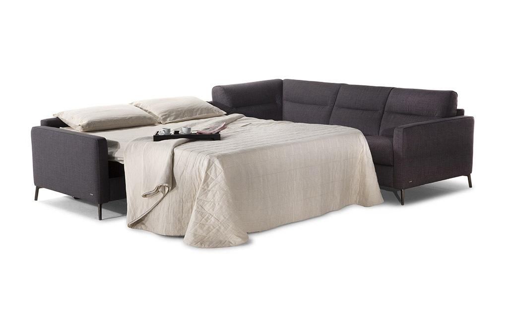 Sectional leather sofa | Fascino by Natuzzi Editions