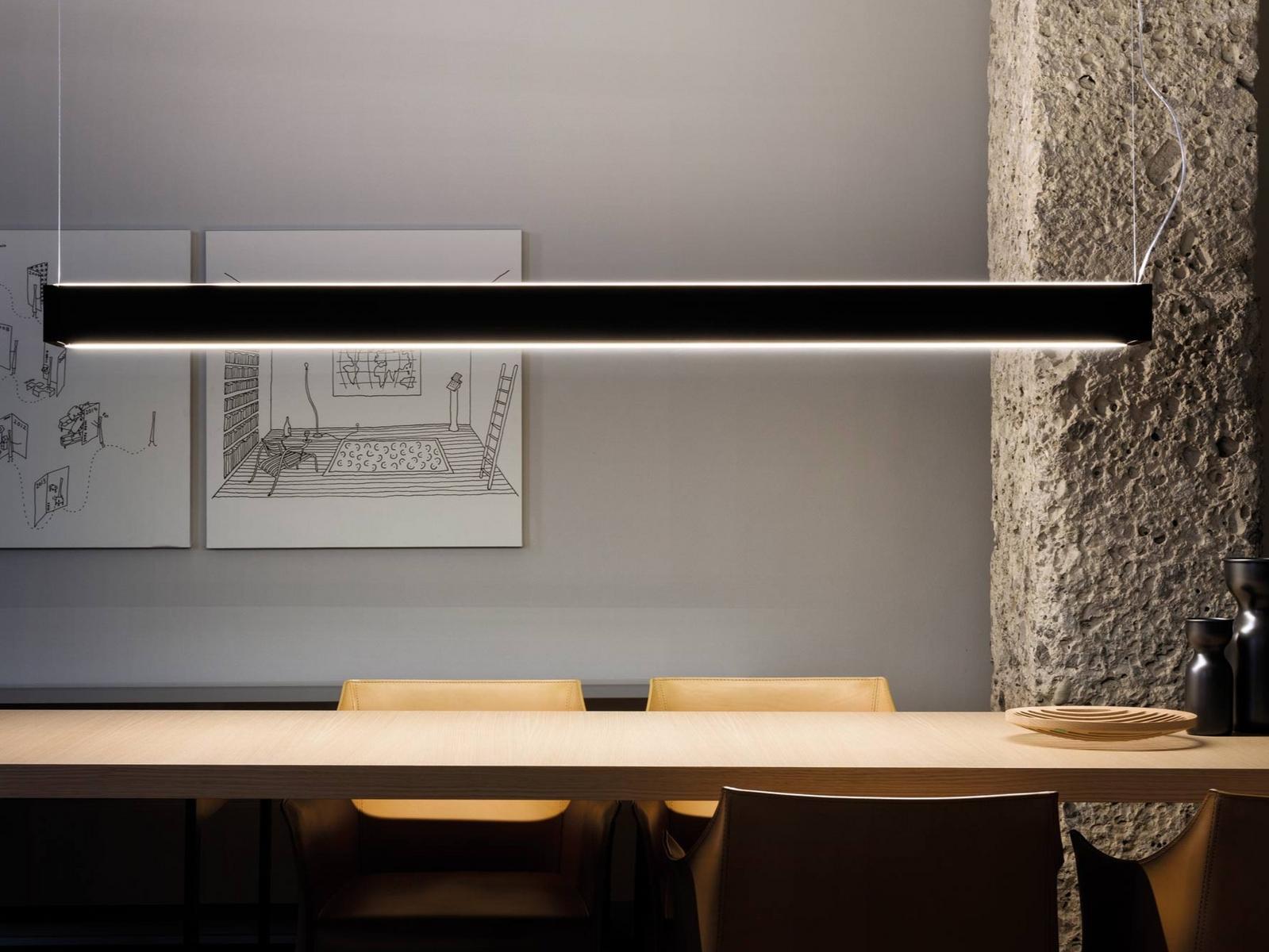 LED extruded aluminium pendant lamp | Tru by Nemo