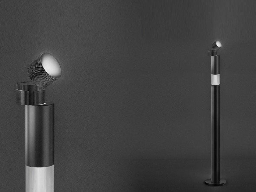 LED direct-indirect light aluminium floor lamp | Objective by Artemide