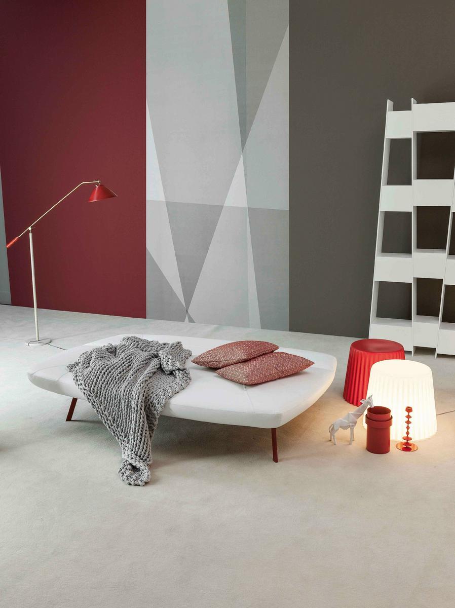 Convertible fabric sofa bed | Bandy by Bonaldo