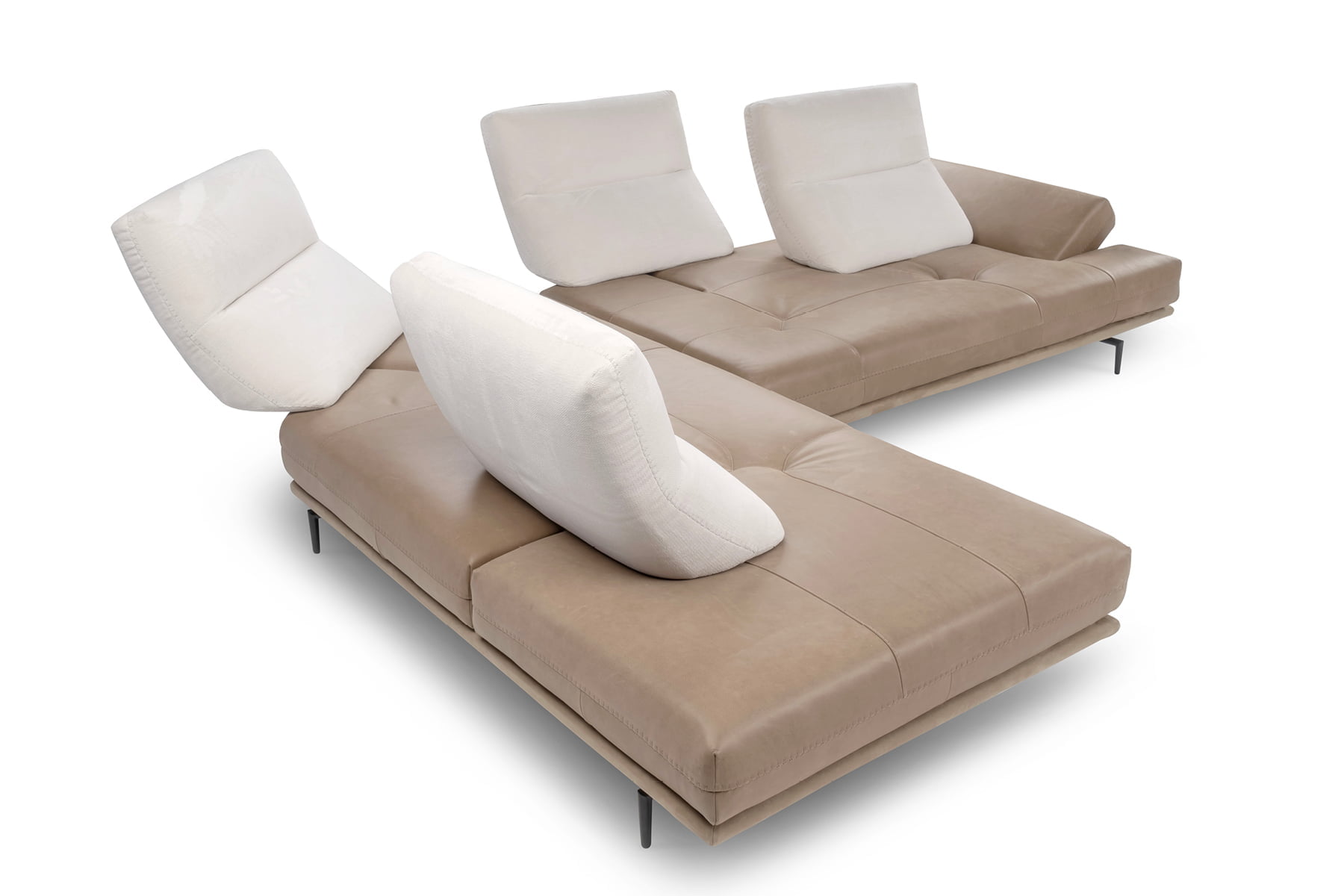 Sectional leather sofa | Boero by Calia Italia