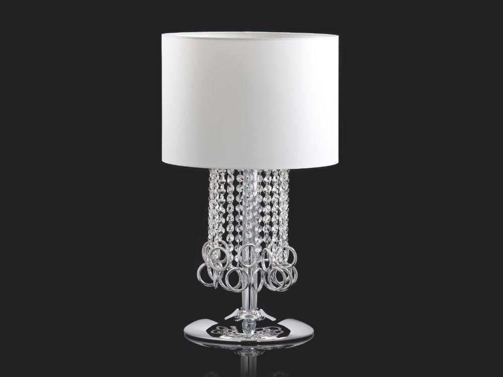 Table lamp with crystals | Lisa by Aiardini lighting