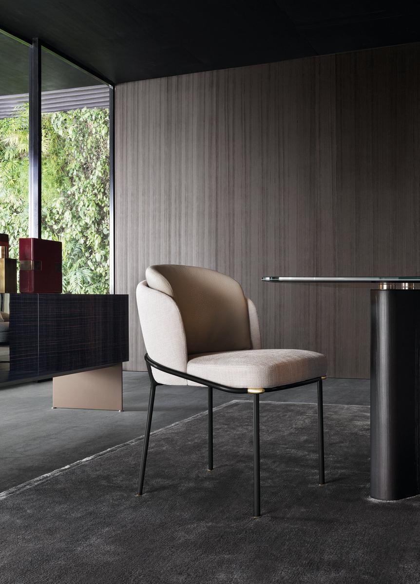 Chair | Fil Noir by Minotti