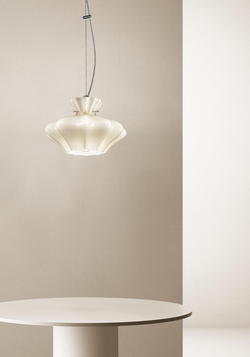 Blown glass pendant lamp | Sweet by Sylcom