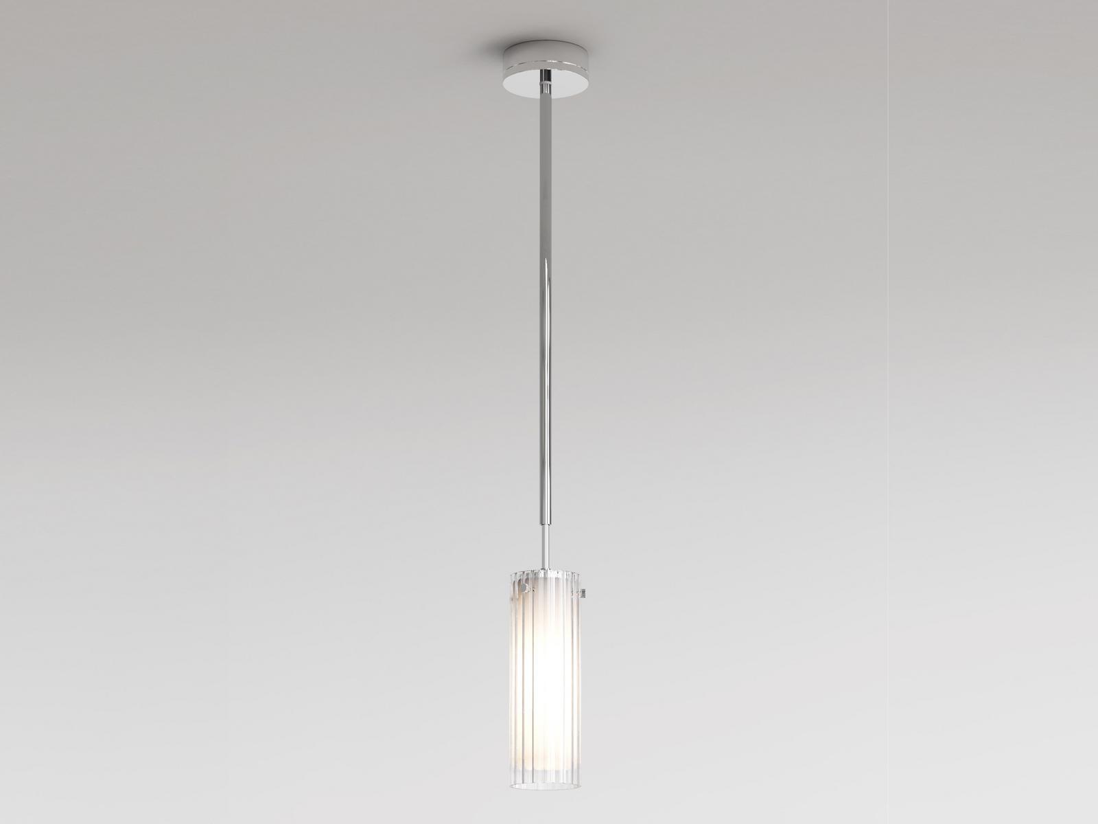 Adjustable LED pendant lamp in glass and metal | Ottavino by Astro lighting