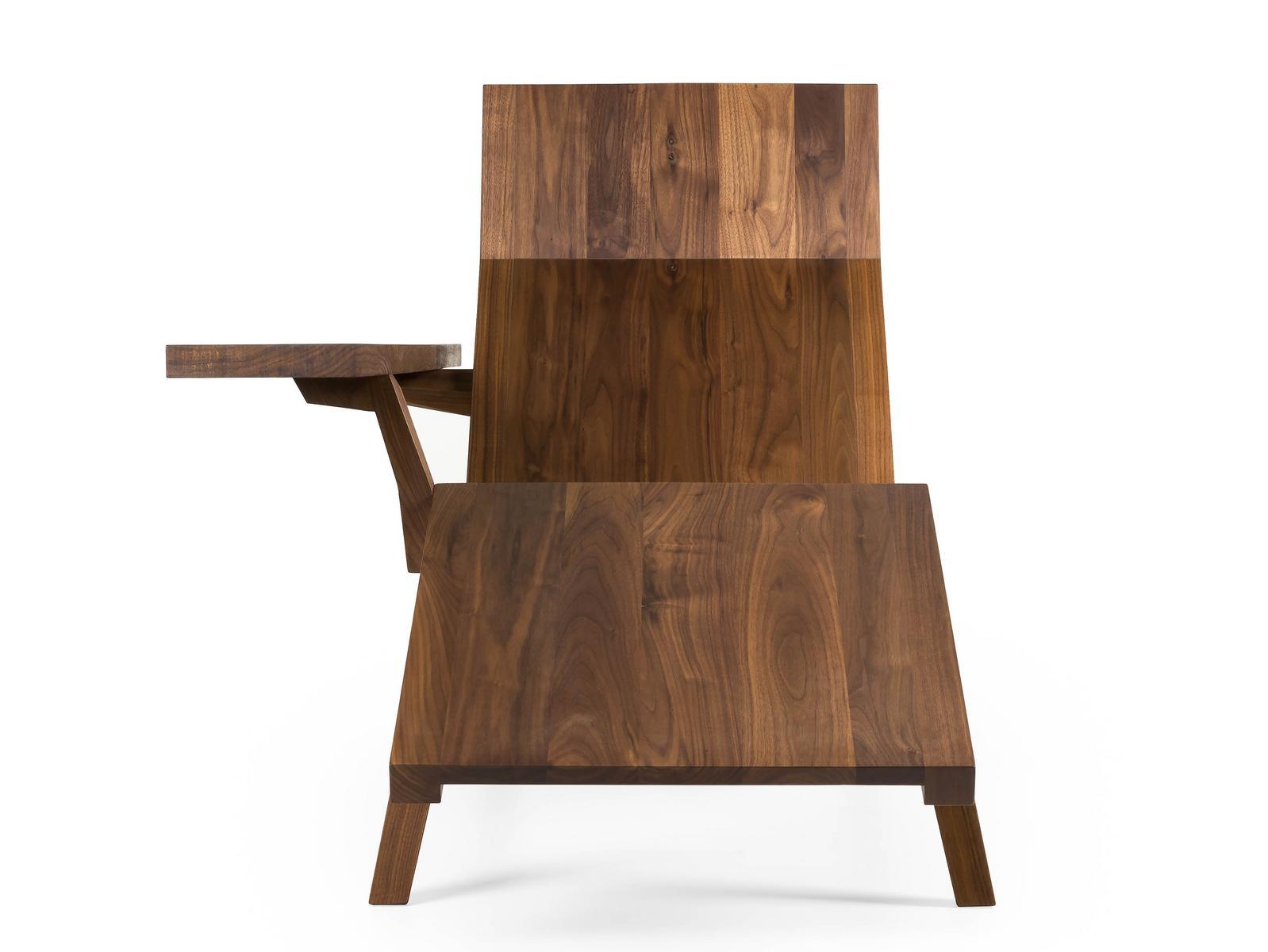 Wooden Chaise longue | Liberty Lounger by Moooi