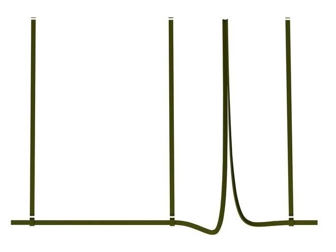 LED tanned leather pendant lamp | Belt by Flos