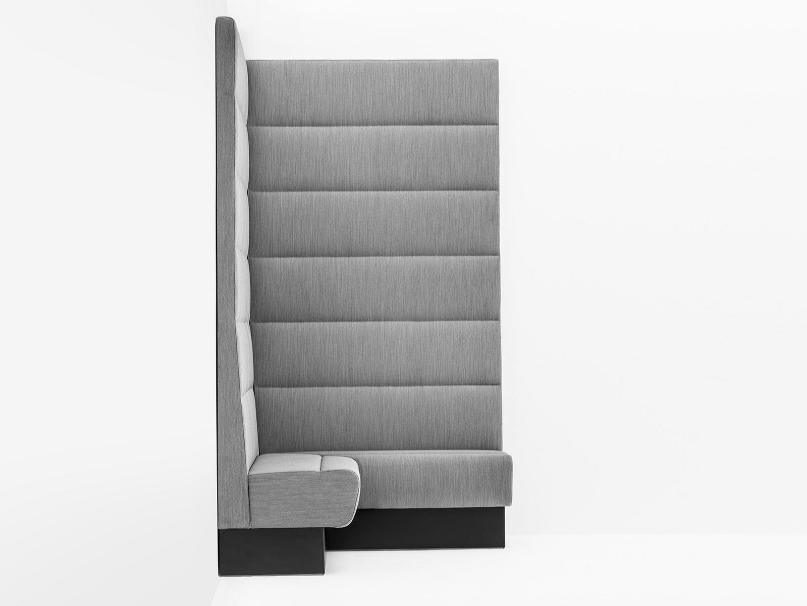 Corner modular high-back fabric sofa | Modus Mda by Pedrali