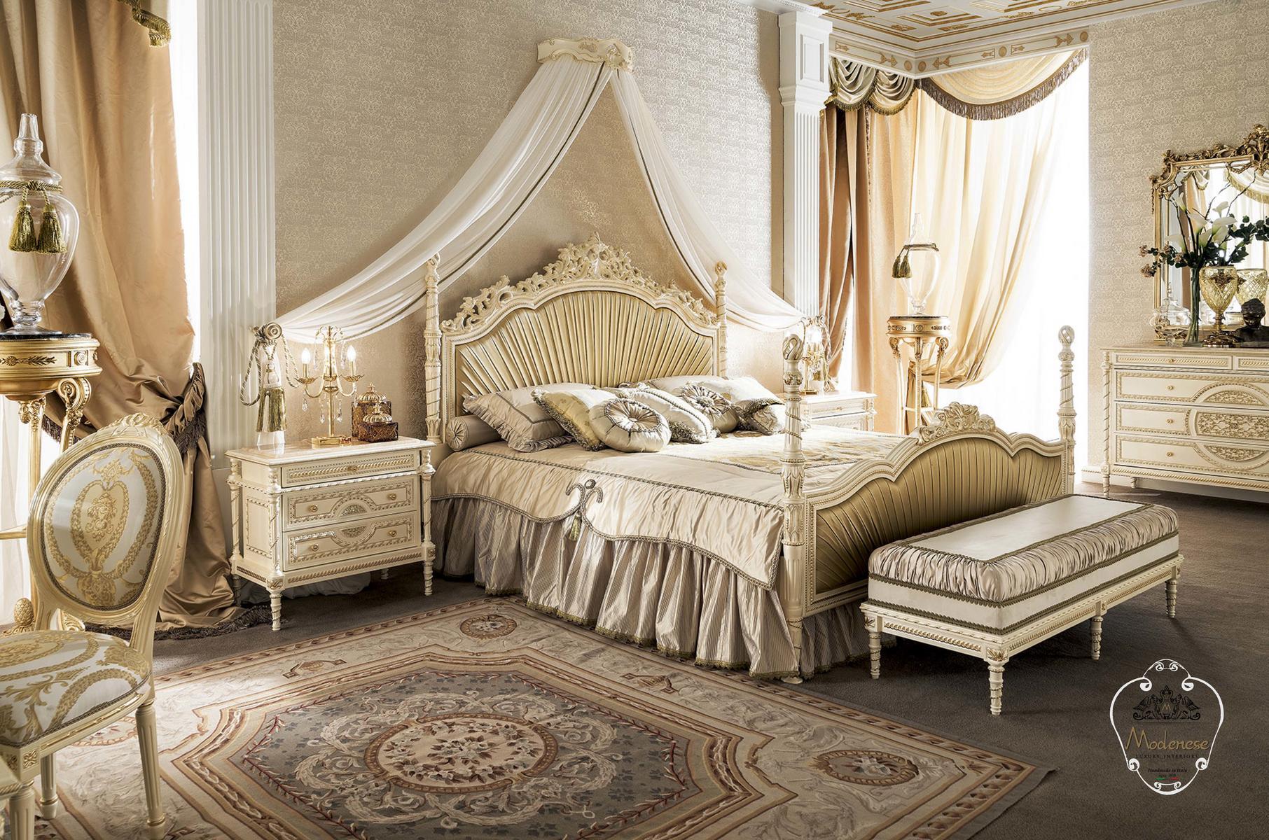 Upholstered fabric bench | 14530 by Modenese Gastone