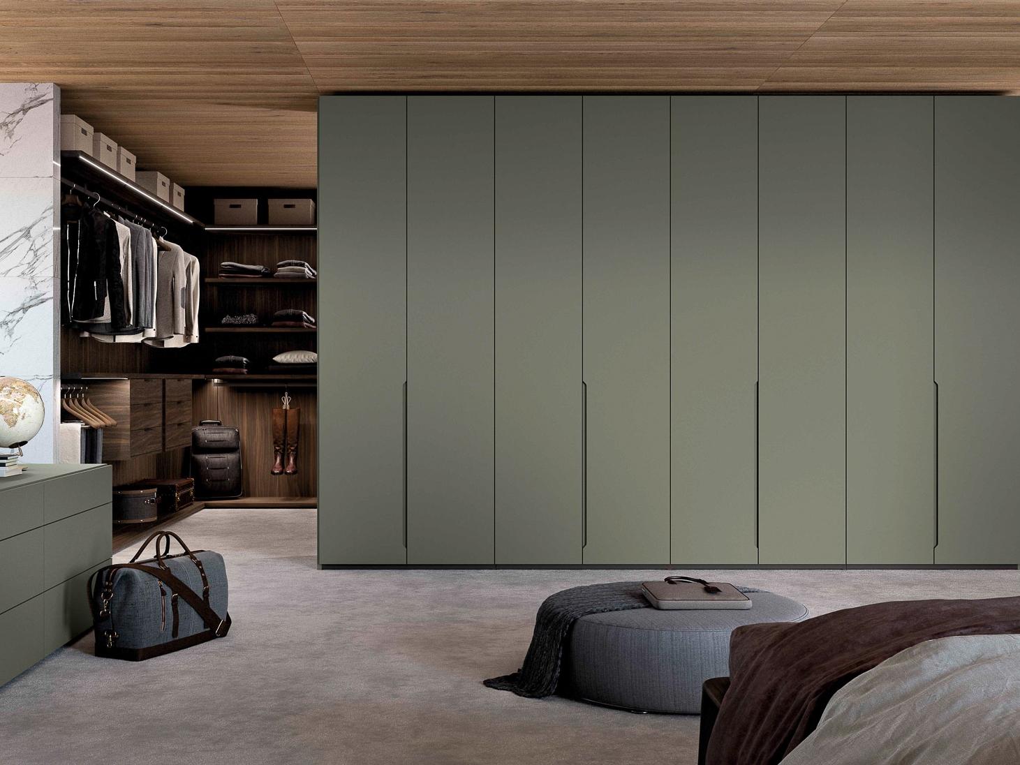 Sectional wooden wardrobe | Gap by Olivieri