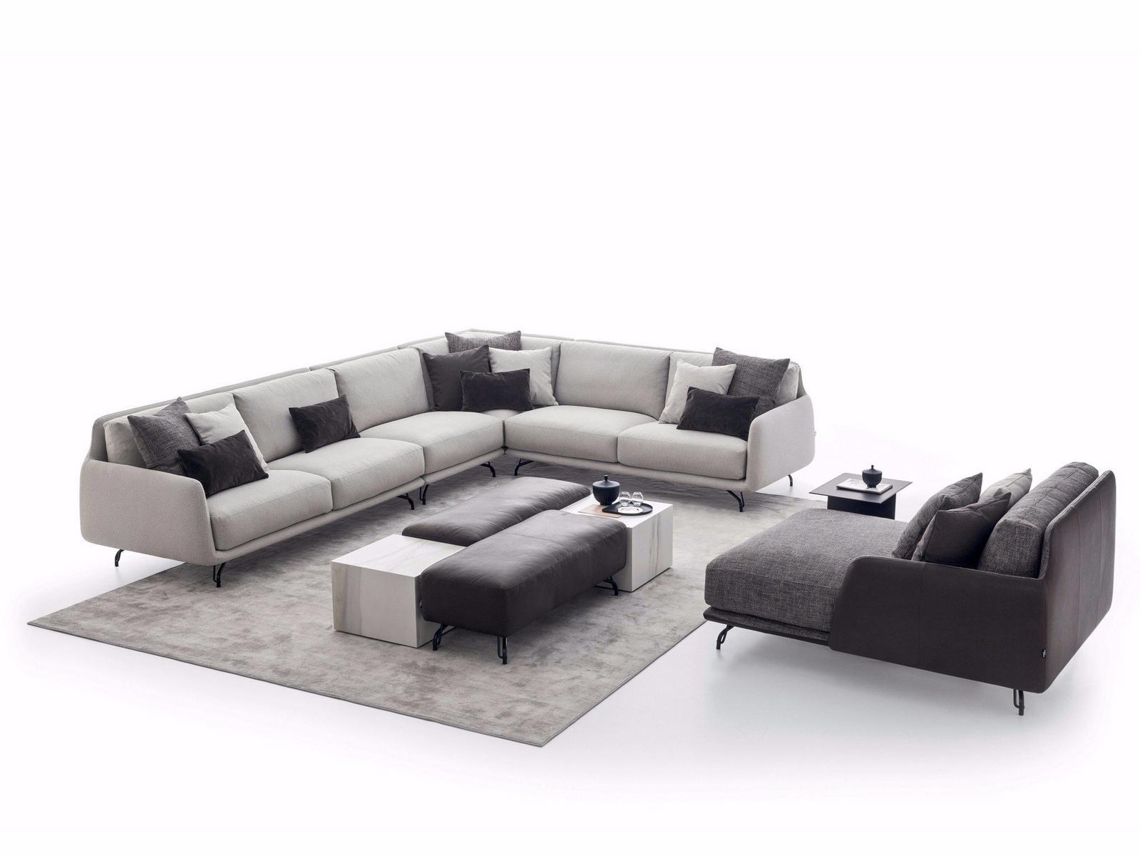 Upholstered fabric day bed | Elliot by Ditre Italia