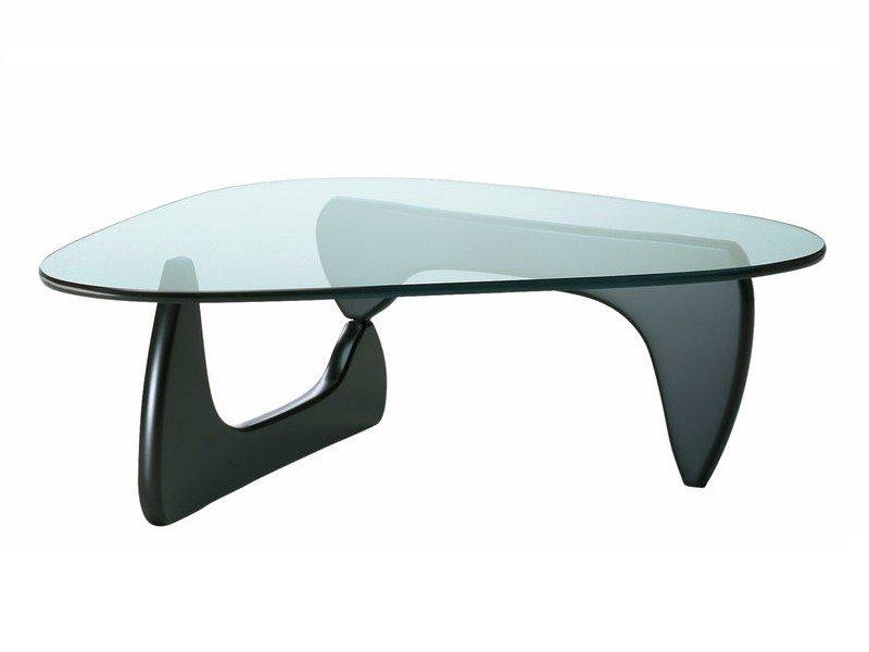 Wood and glass coffee table | Noguchi by Vitra