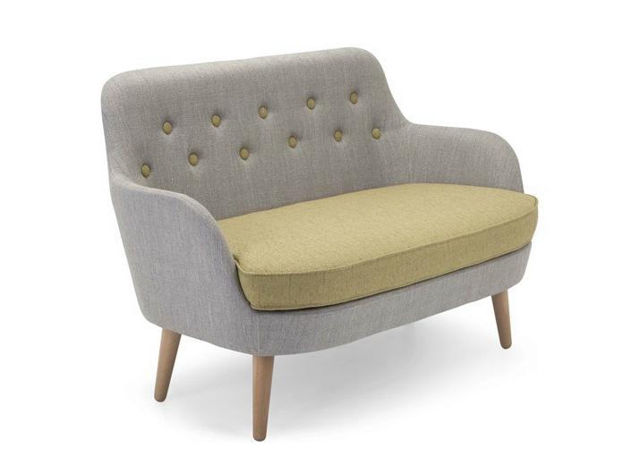 Fabric small sofa | Cornell by Domingo salotti