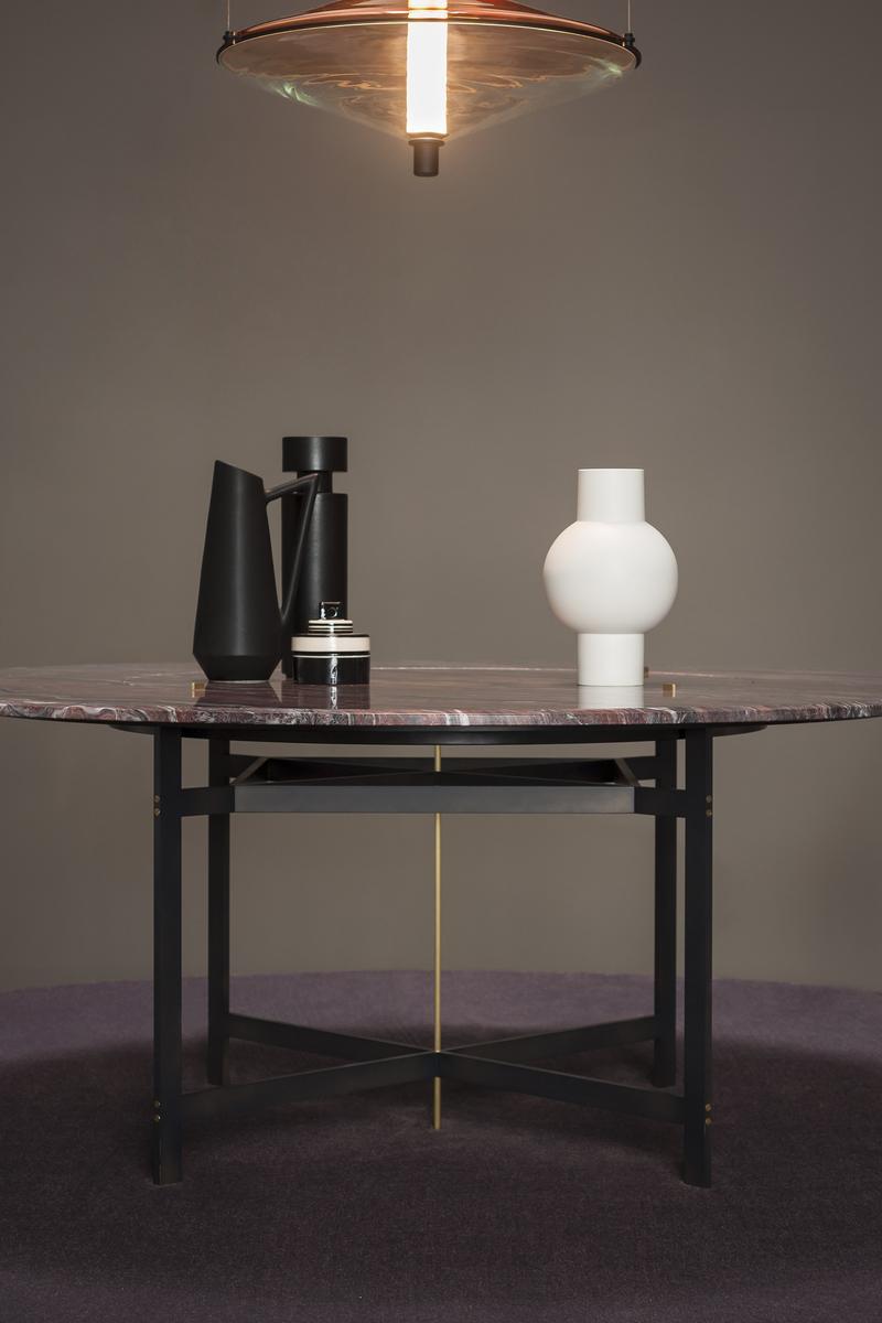 Round marble table | Placè by Baxter