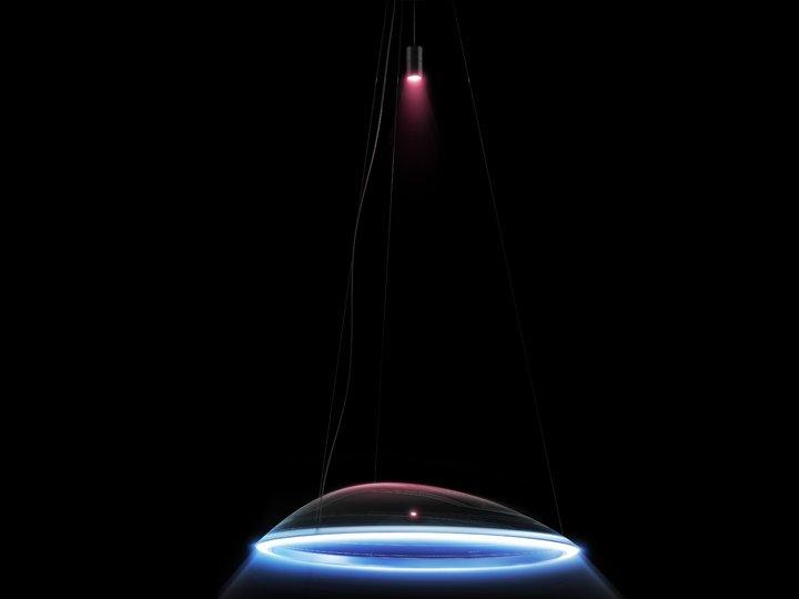 LED direct light PMMA pendant lamp | Ameluna by Artemide
