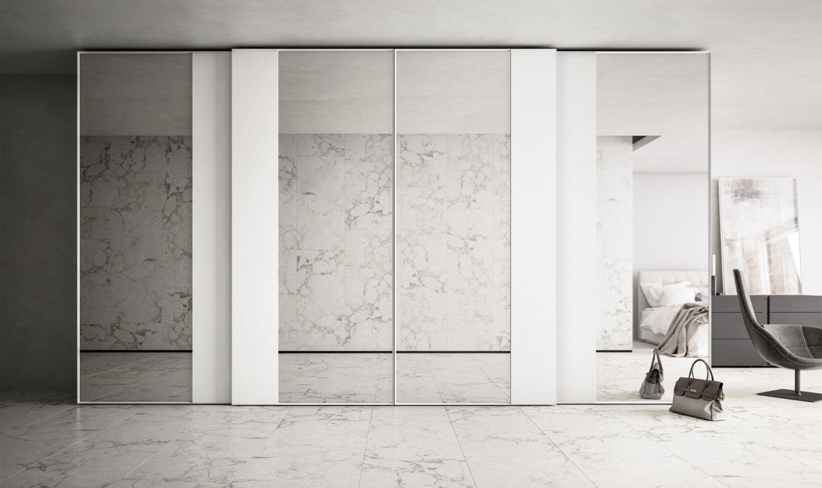 Modular lacquered wardrobe with drawers | Frame by ALF Dafre