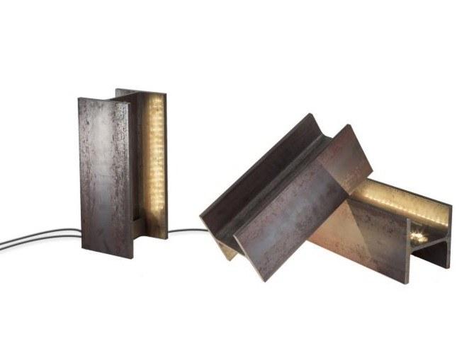 LED direct-indirect light steel floor lamp | Mais Plus Que Cela Je Ne Peux Pas by Nemo