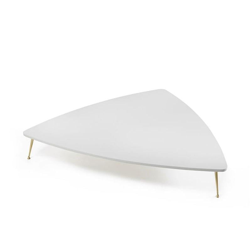 Triangular wood coffee table | Camelia by Galimberti Nino