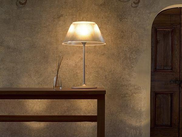 Glass table lamp | Romeo Moon T by Flos