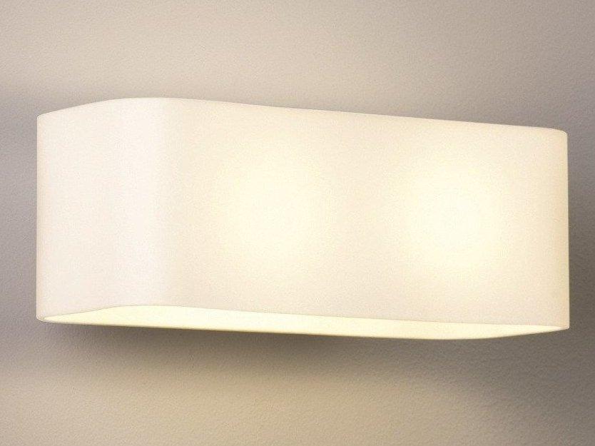 Opal glass wall light | Obround by Astro lighting