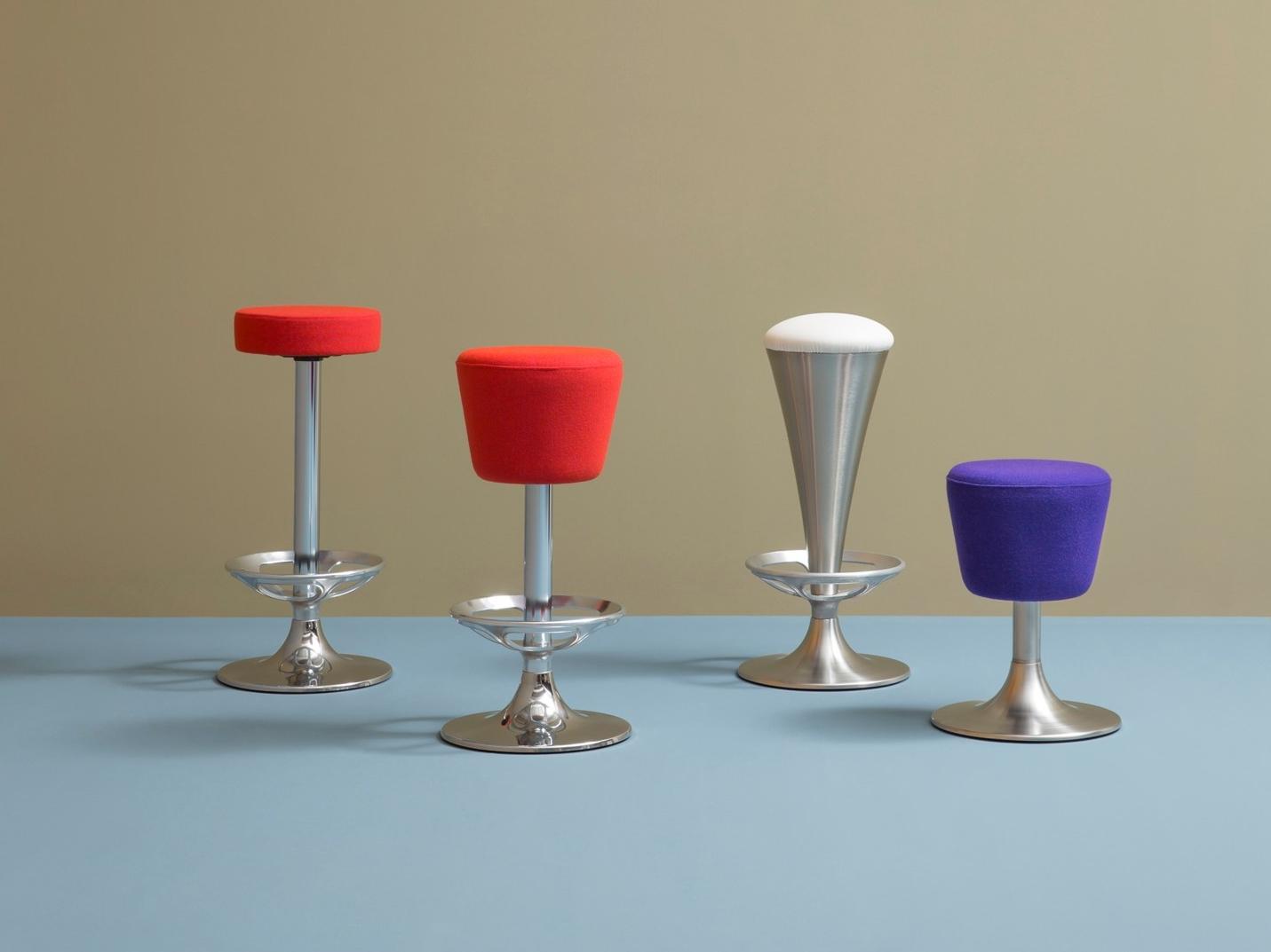 Upholstered stool | Dream 4816 by Pedrali