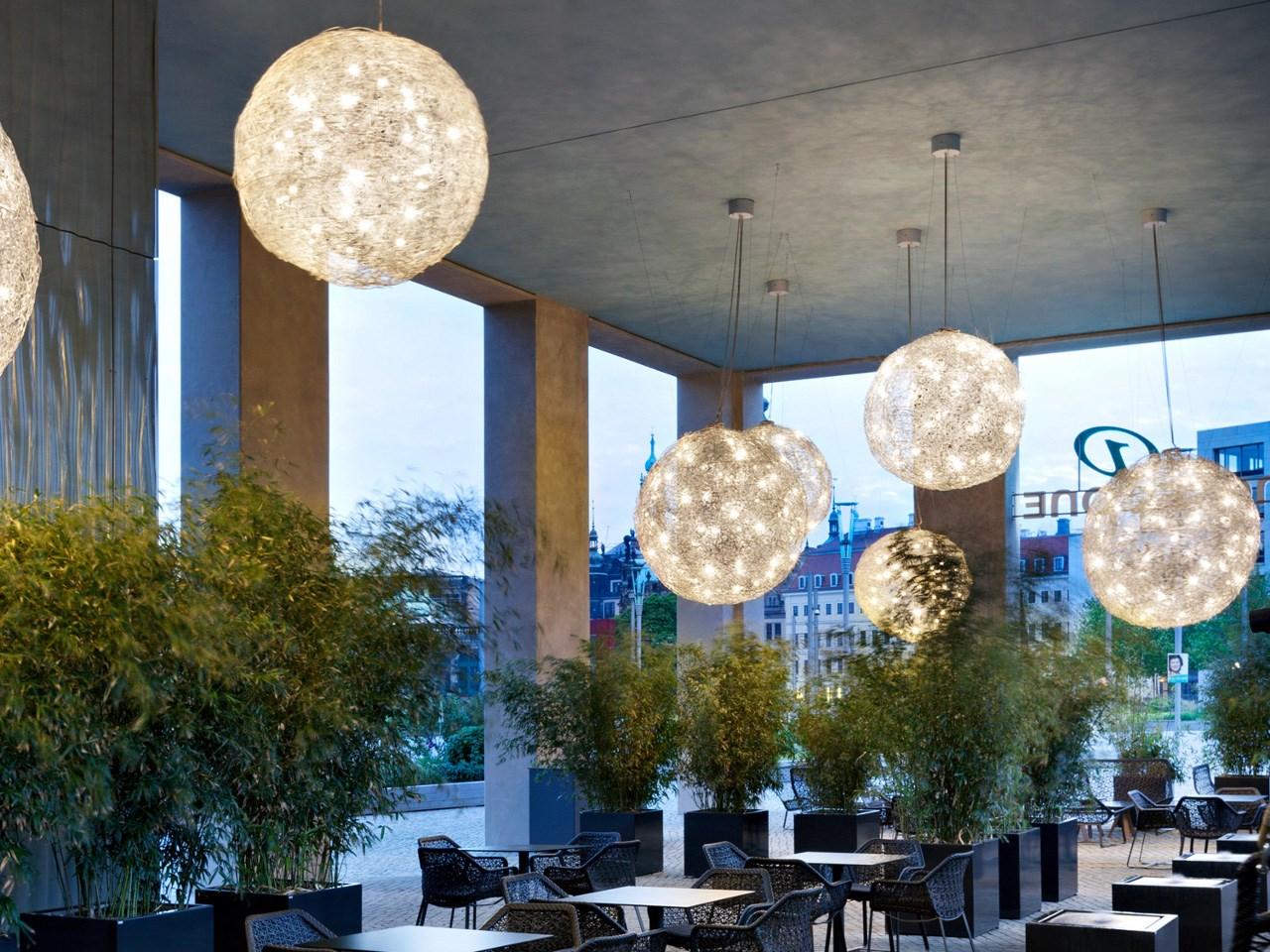 LED outdoor pendant lamp | Fil De Fer Ip65 by Catellani & Smith