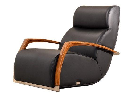 Leather armchair with armrests | Tango by Mantellassi 1926