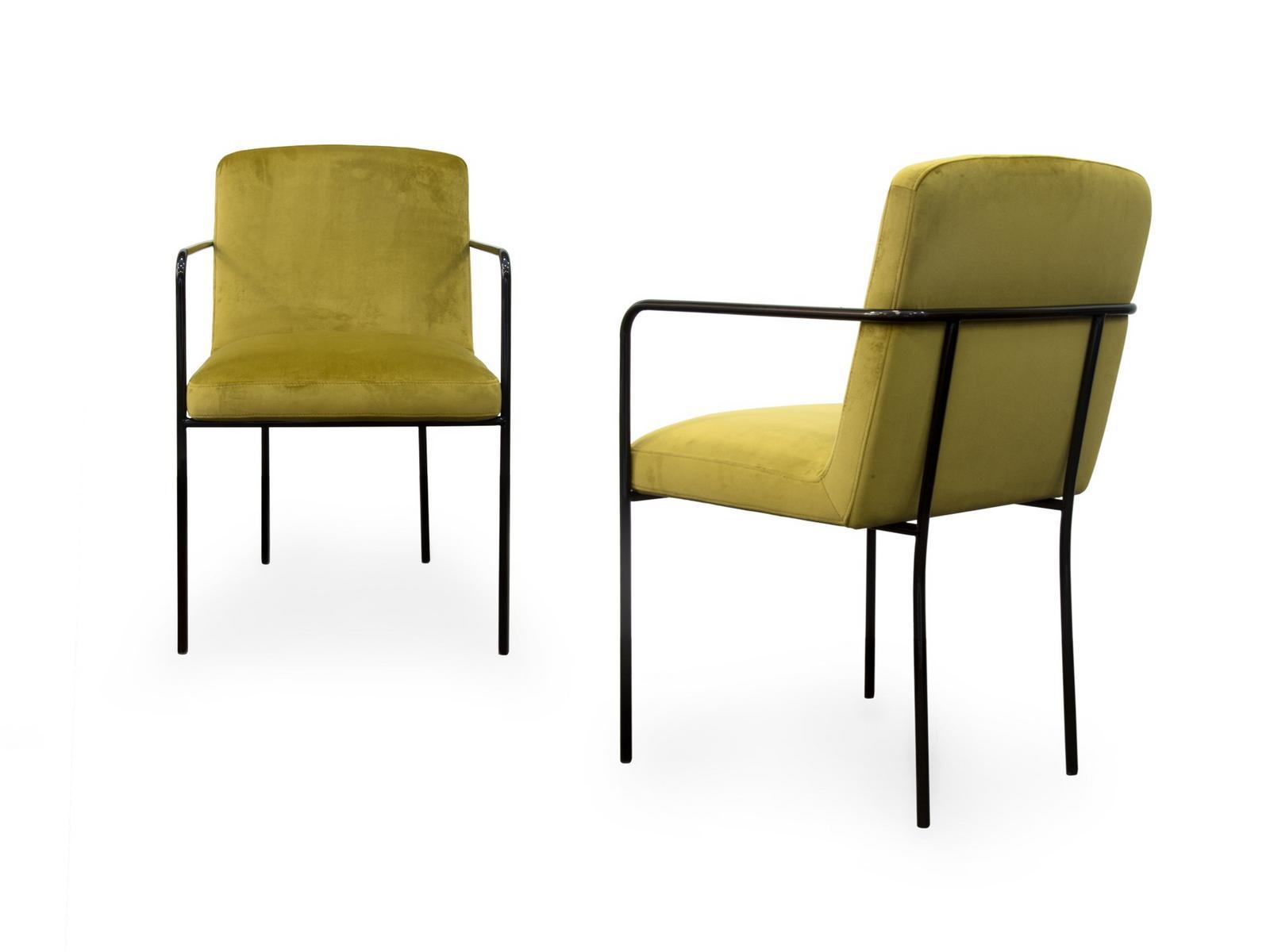 Upholstered chair with armrests | Glam by Formitalia