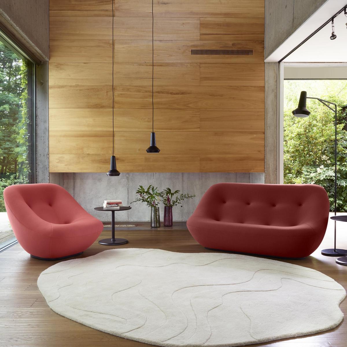 2 seater fabric sofa with removable cover | Bonnie by Ligne Roset