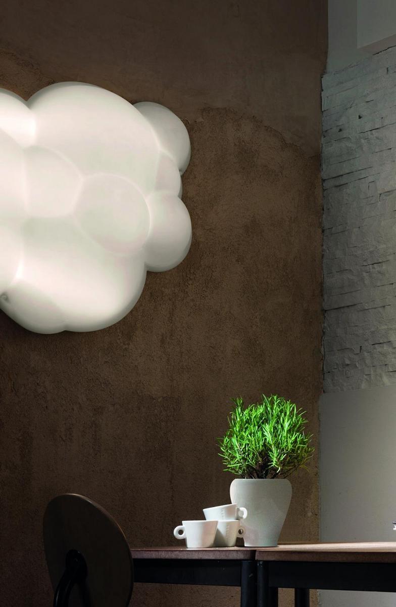 Polyethylene wall lamp / ceiling lamp | Nuvola by Nemo