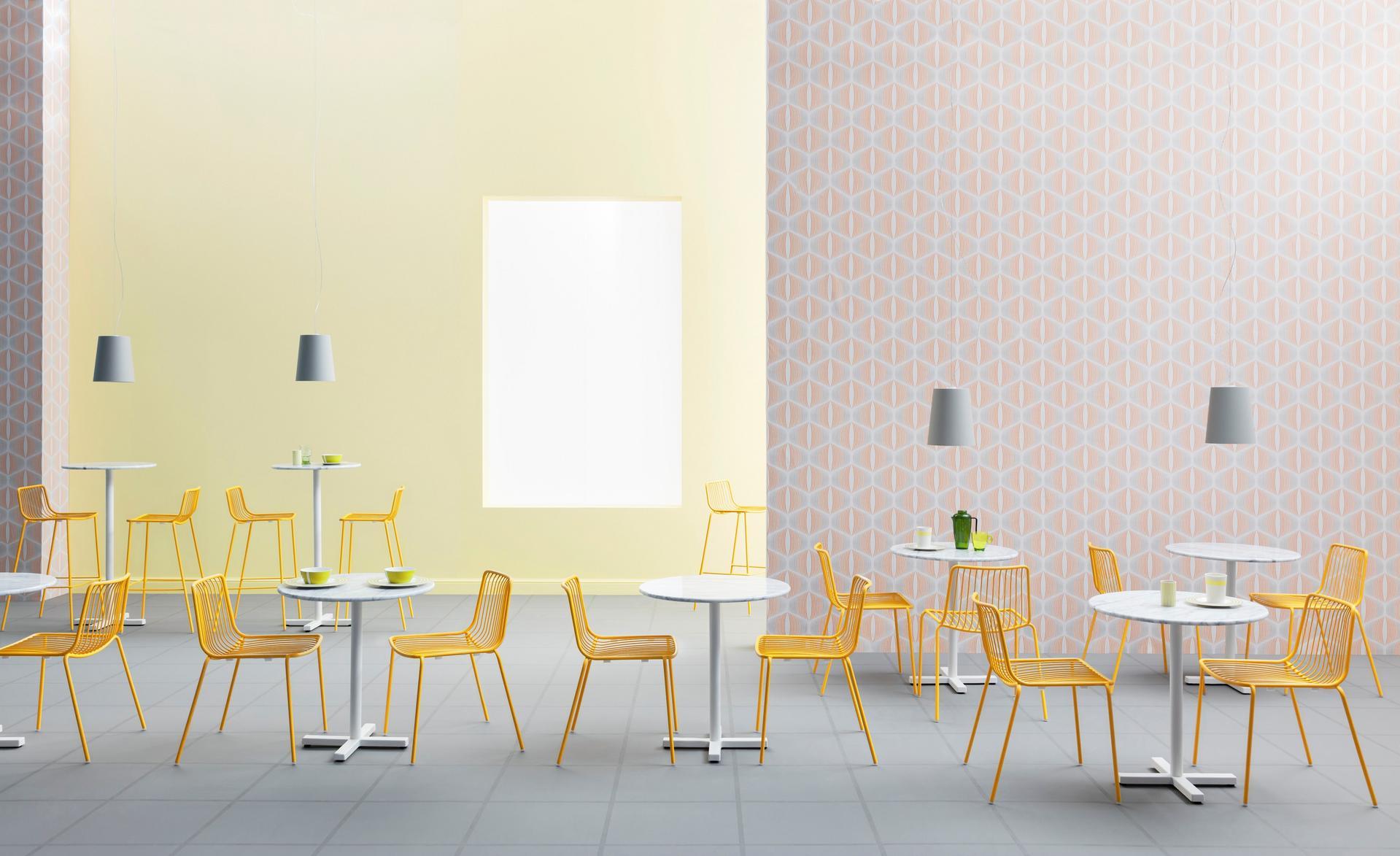 Steel garden chair | Nolita 3650 by Pedrali