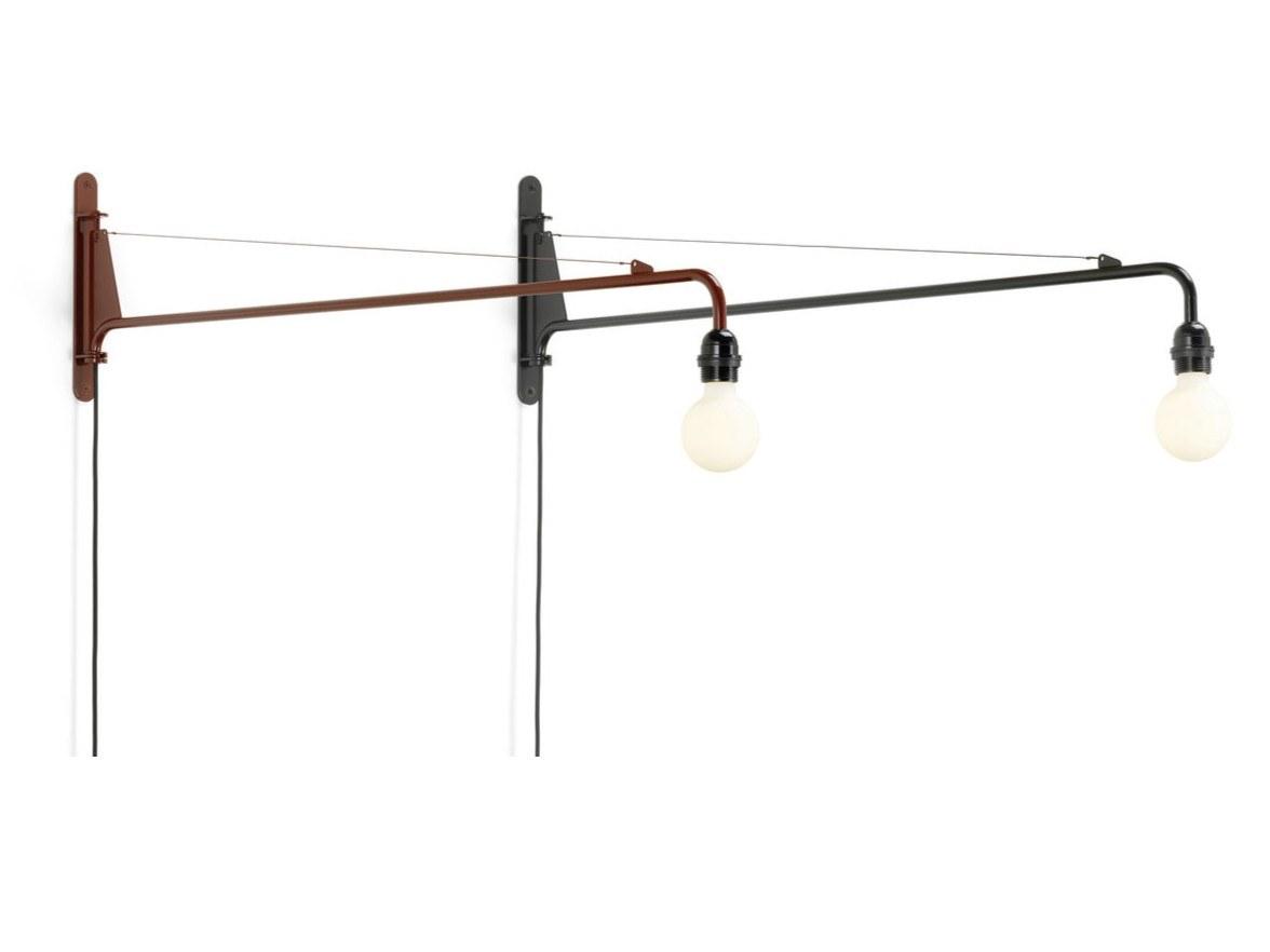 LED steel wall lamp with fixed arm | Petite Potence by Vitra