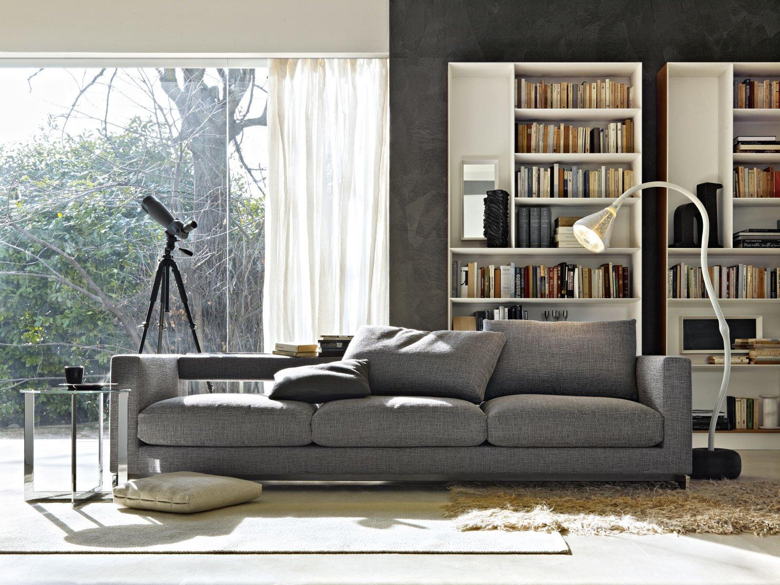 Recliner fabric sofa | Reversi by Molteni