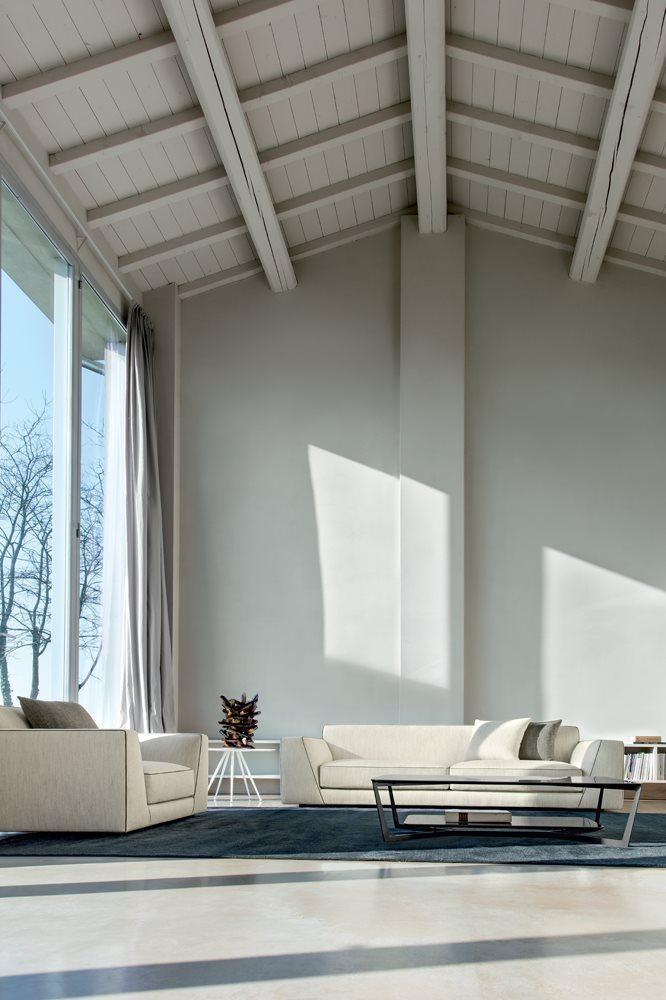 Corner nabuk sofa | Dion by Alberta Salotti