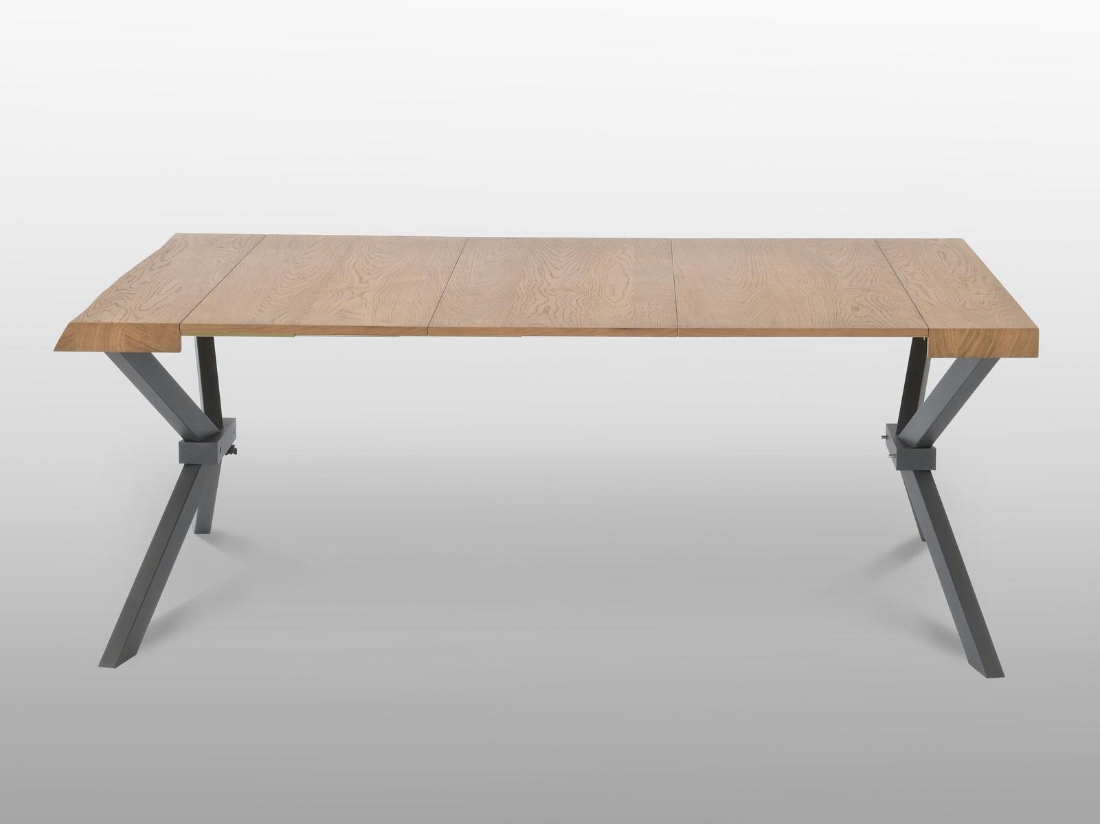 Extending rectangular oak console table | Shangai by Riflessi