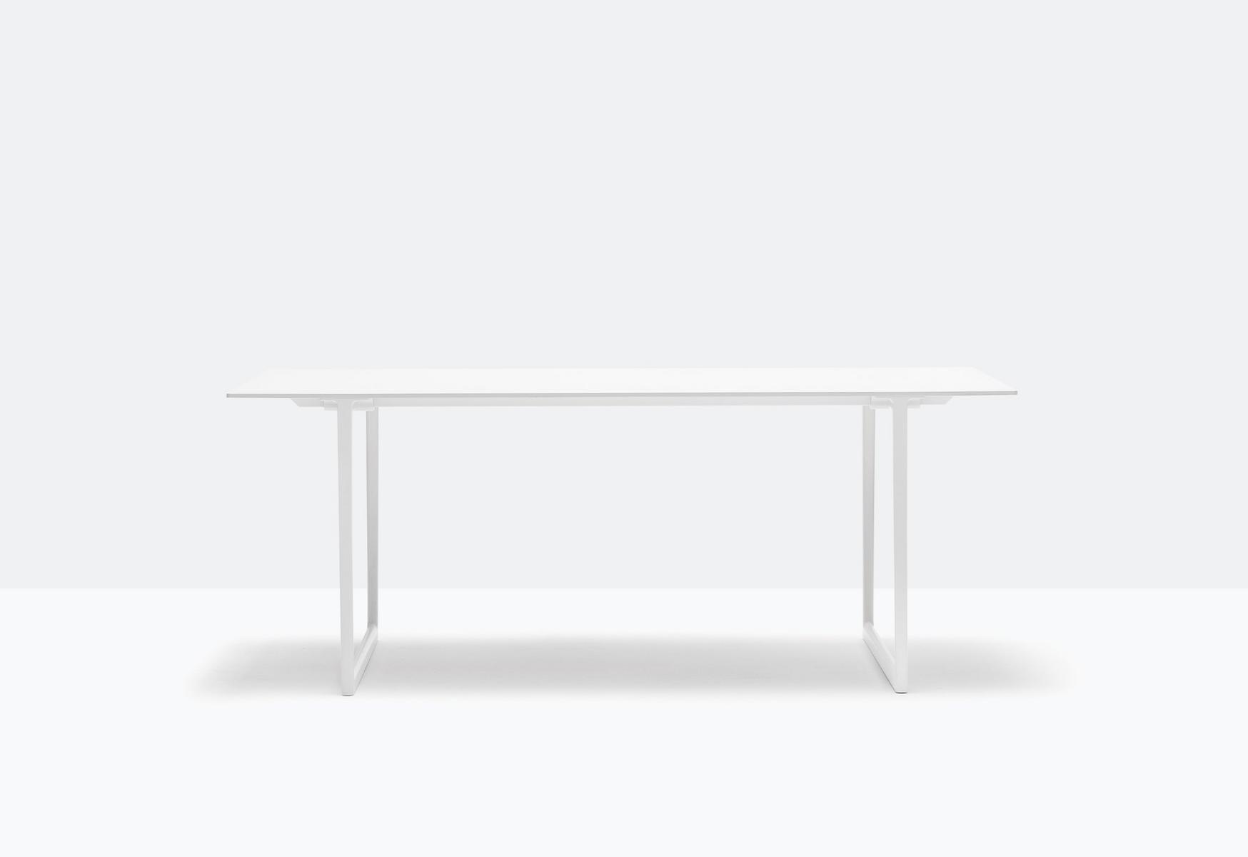 Rectangular HPL and aluminium table | Toa Toa by Pedrali