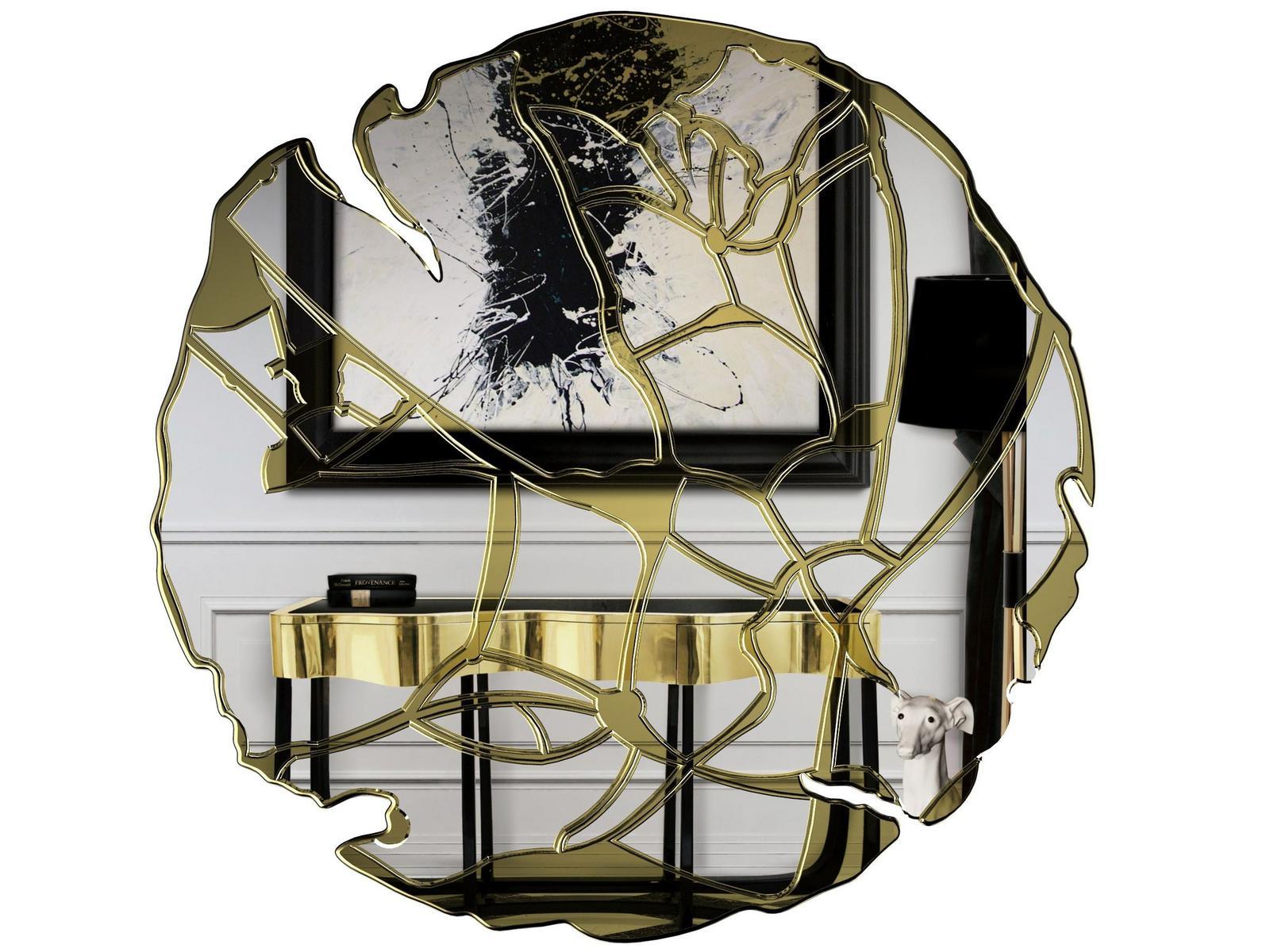 Round wall-mounted mirror | Glance by Boca Do Lobo