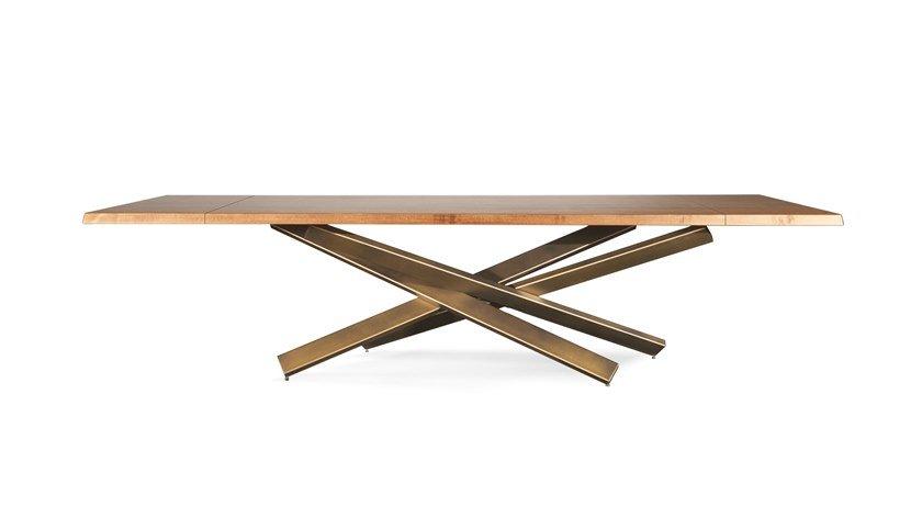 Rectangular wooden dining table | Mikado by Reflex