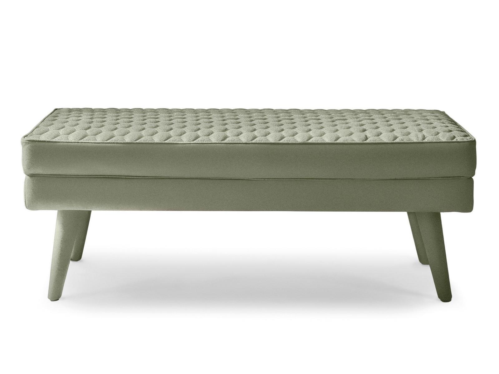 Contemporary style upholstered fabric bench | Corolle by Bolzan letti