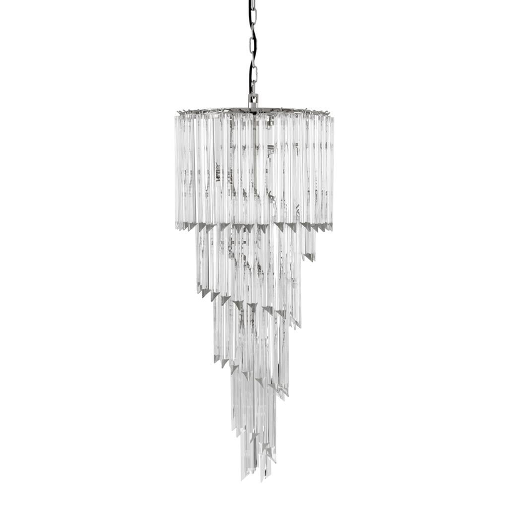 Glass pendant lamp | Trapani by Eichholtz