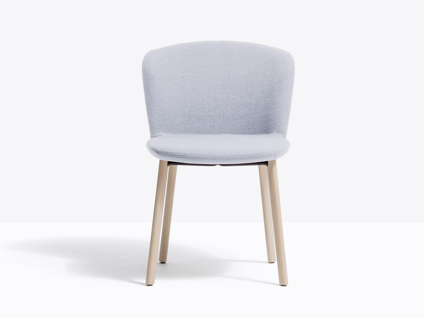 Upholstered fabric chair | Nym Soft 2832 by Pedrali
