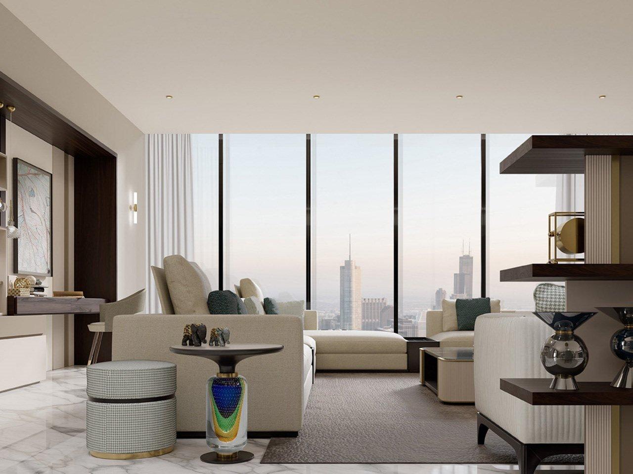 Corner sectional fabric sofa | Pr.680 by Stella del Mobile